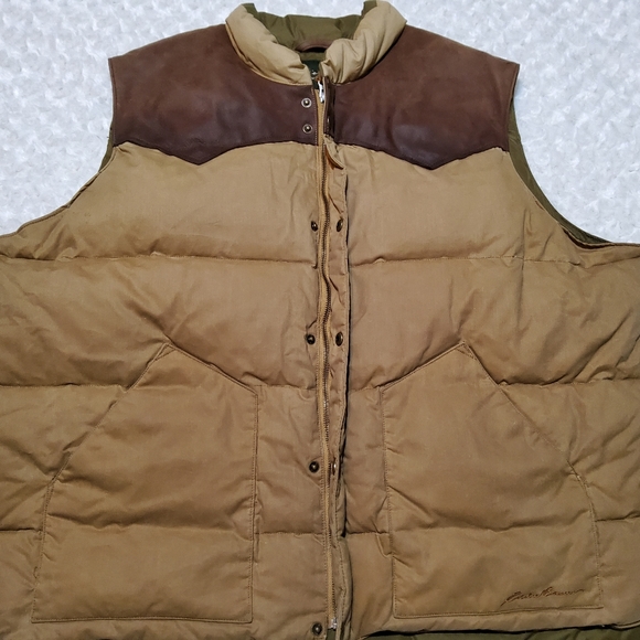 Eddie Bauer 650 Fill Premium Goose Down Fill Puffer Vest - Picture 3 of 11
